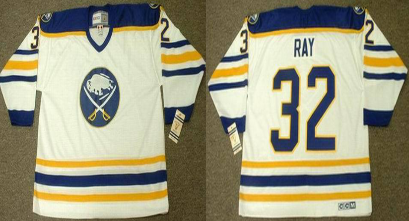 2019 Men Buffalo Sabres #32 Ray white CCM NHL jerseys